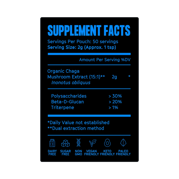 Chaga Mushroom Powder