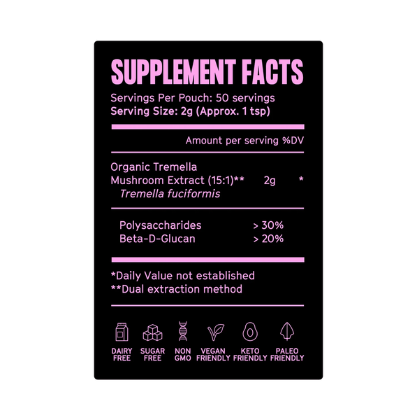 Tremella Mushroom Powder